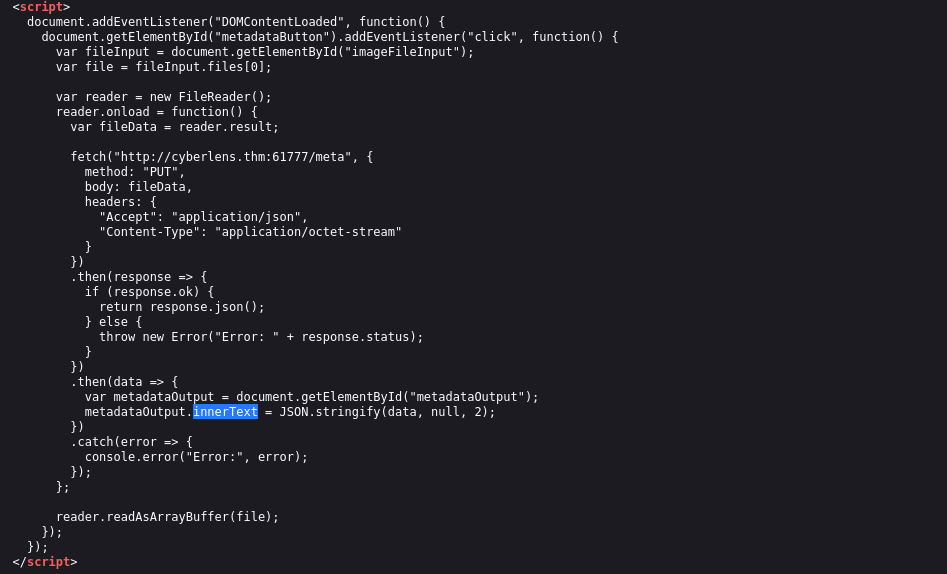 Code source JS
