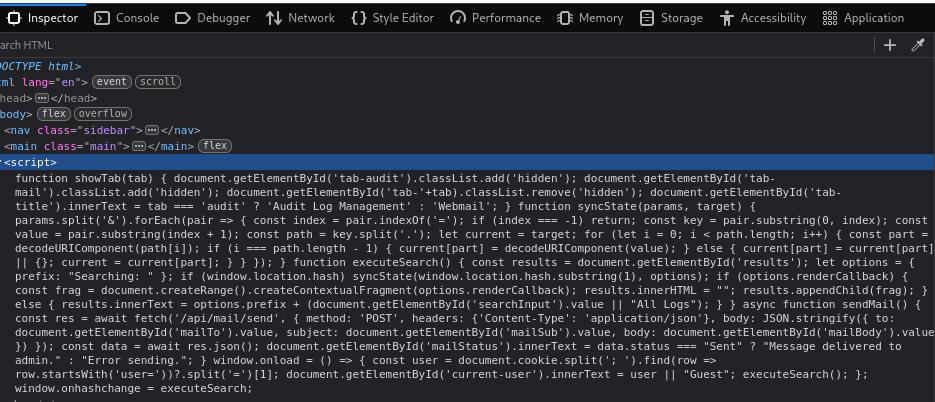 Code source JS dans DevTools