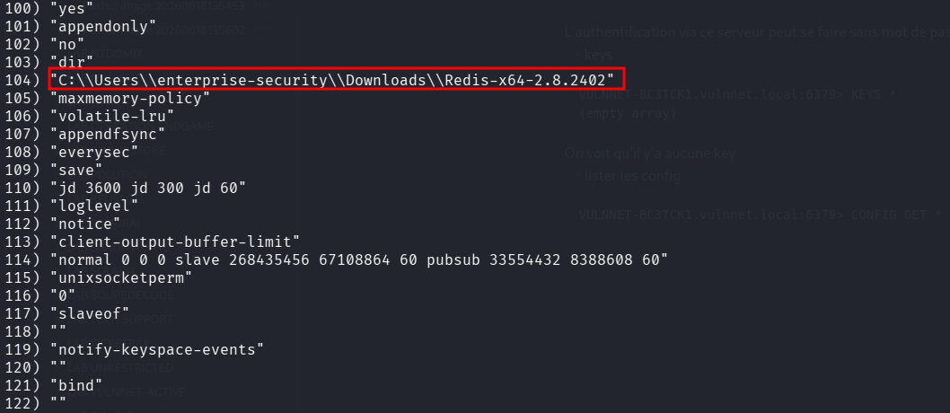 Configuration Redis complète